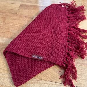Taylor Swift All Too Well Red Scarf